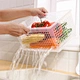 Home Drain Fridge Beverage Vegetable Sauce Organizer Plastic Transparent Refrigerator Storage Box With Handle